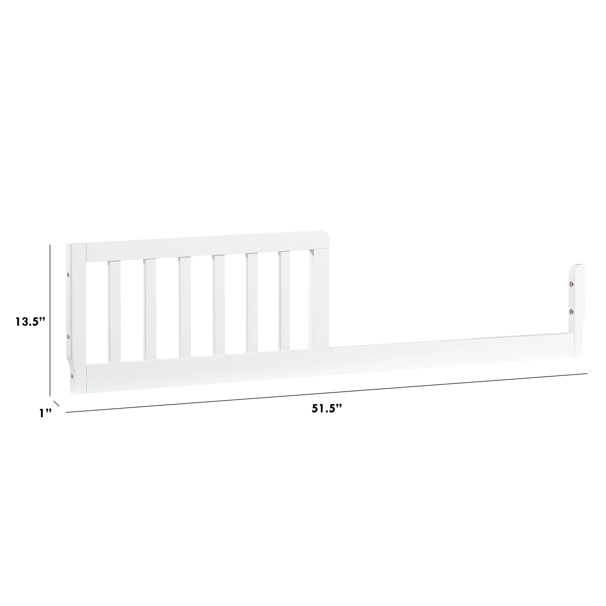 M3099W,The MDB Family,Toddler Bed Conversion Kit in White Finish