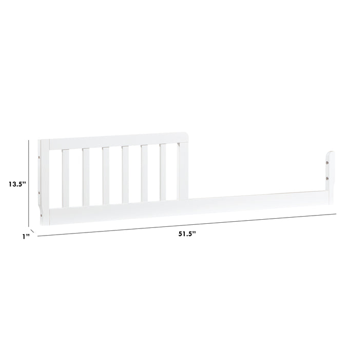M3099W,The MDB Family,Toddler Bed Conversion Kit in White Finish
