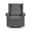 M21887SHG,DaVinci,Hayden Recliner and Swivel Glider in Shadow Grey