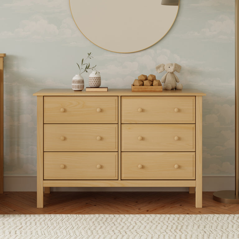 Jayden 6-Drawer Double Wide Dresser