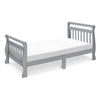 M2990G,DaVinci,Sleigh Toddler Bed in Grey Finish