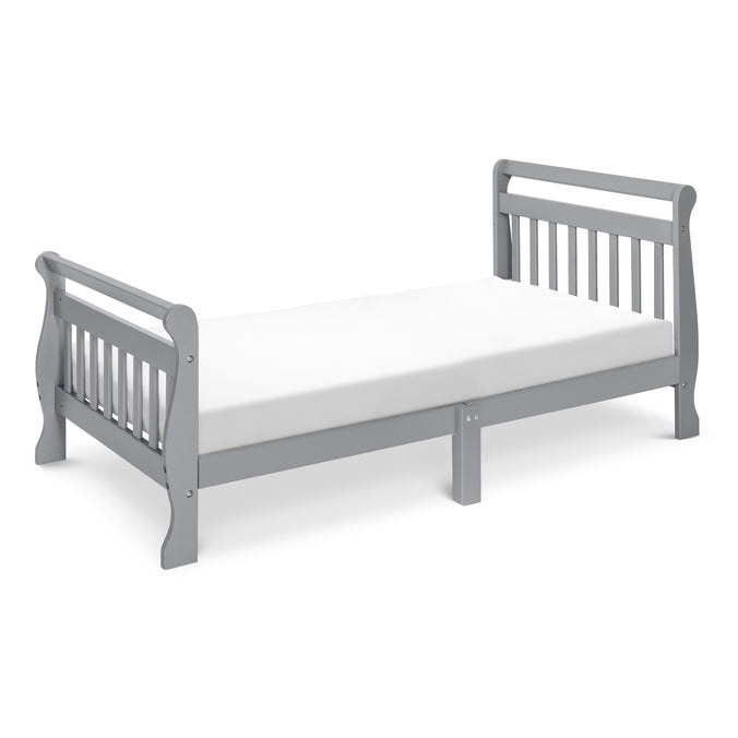 M2990G,DaVinci,Sleigh Toddler Bed in Grey Finish