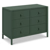 M25126FRGR,DaVinci,Birdie 6-Drawer Dresser in Forest Green