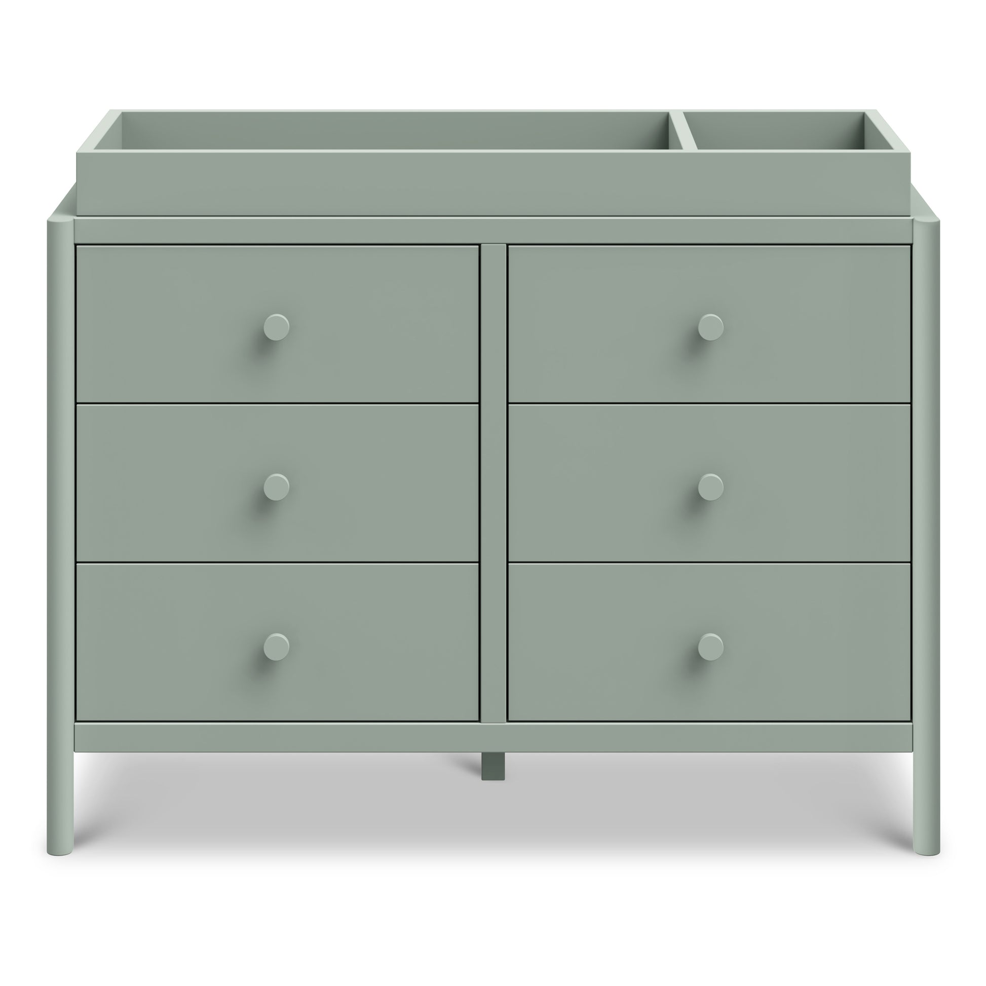 M25126LS,DaVinci,Birdie 6-Drawer Dresser in Light Sage