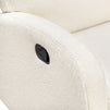 M34087CCB,DaVinci,Calder Swivel Recliner in Cozy Cream Boucle