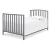 M18198G,DaVinci,Dylan Folding Portable 3-in-1 MiniCrib and TwinBed in Grey