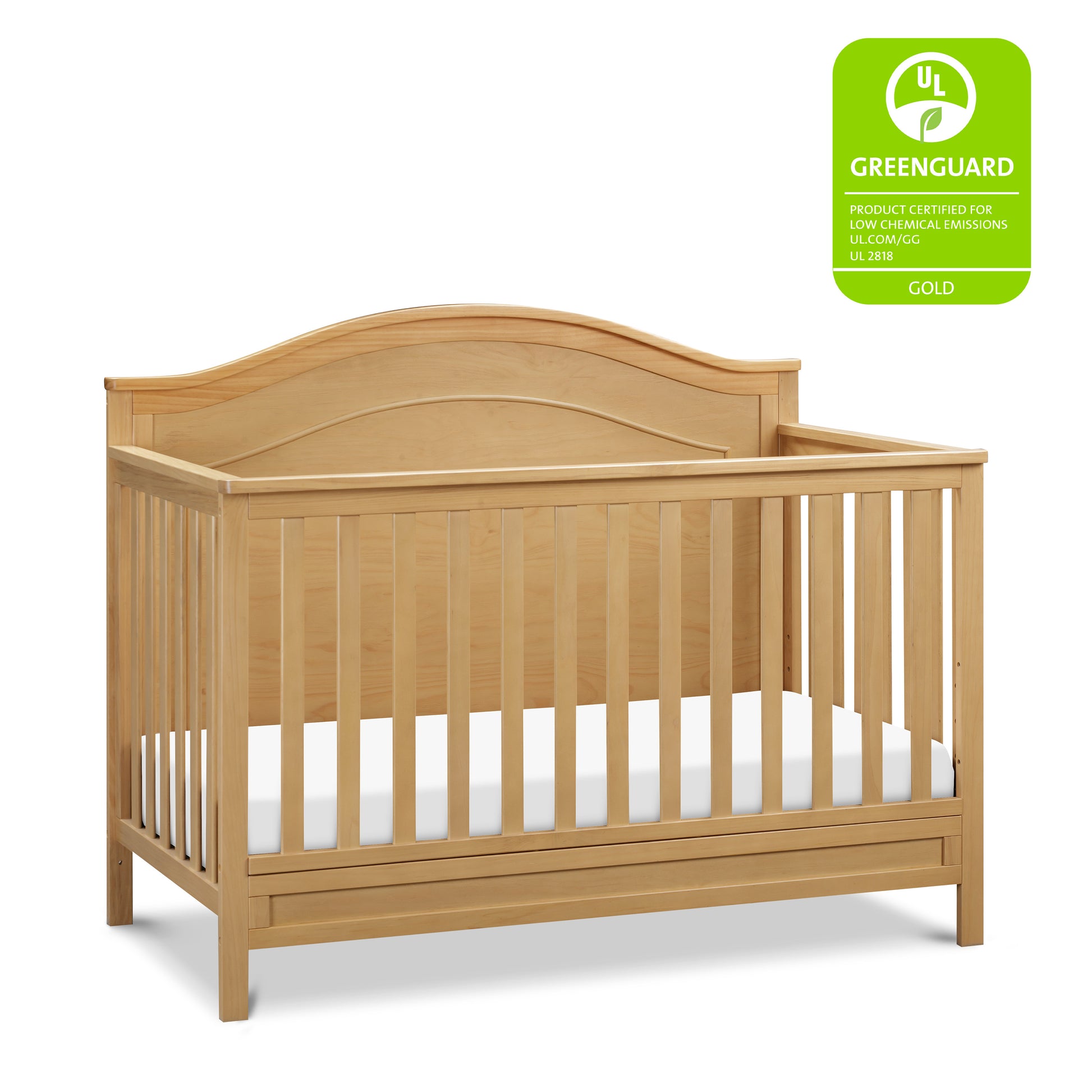 M12801HY,DaVinci,Charlie 4-in-1 Convertible Crib in Honey