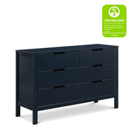 F11926V,Colby 6-Drawer Double Dresser in Navy