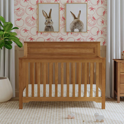 M4301CT,DaVinci,Autumn 4-in-1 Convertible Crib in Chestnut Finish