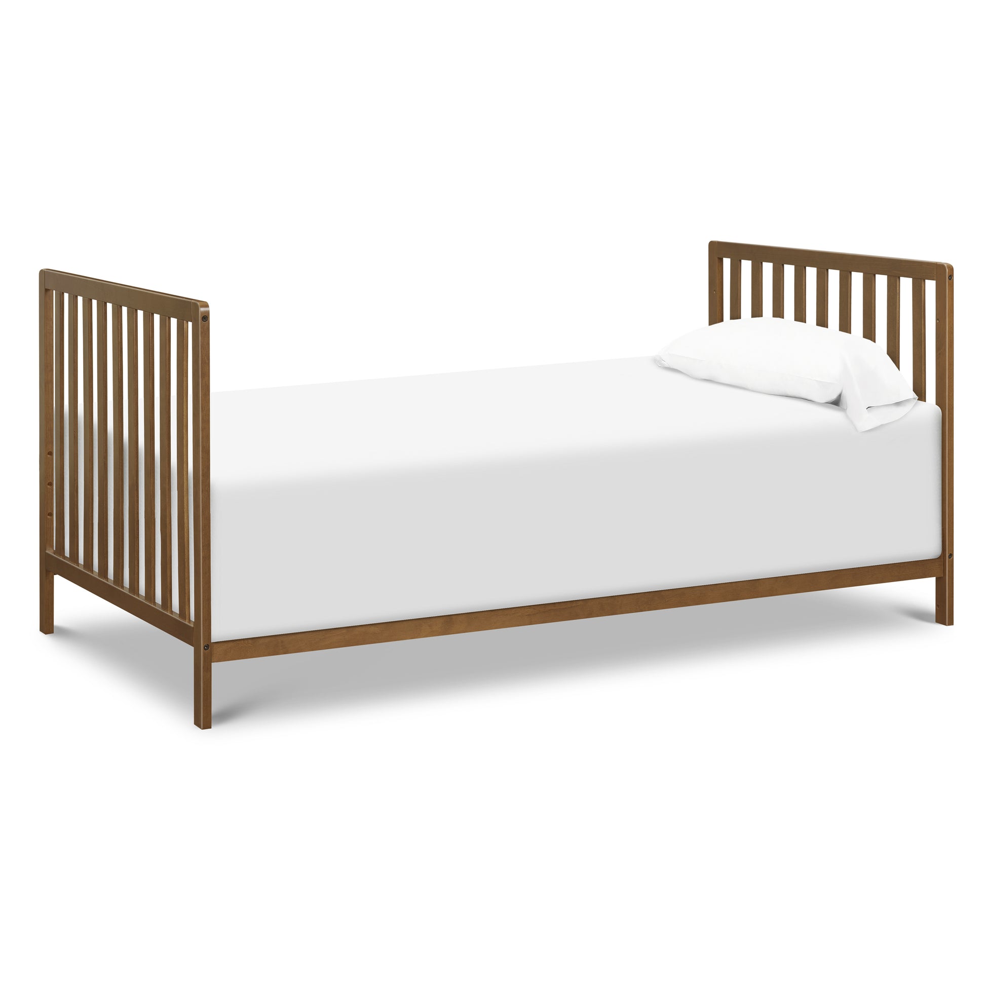 F11981L,Carter's,Colby 4-in-1 Convertible Mini Crib w/ Trundle in Walnut