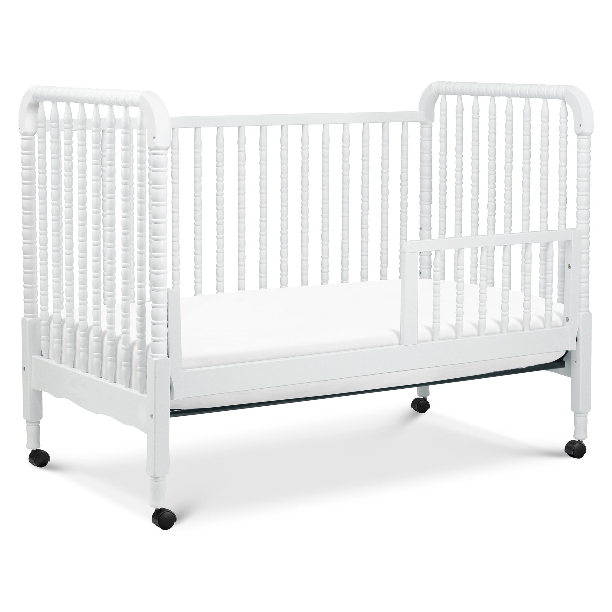 M7391W,DaVinci,Jenny Lind Stationary Crib In White Finish