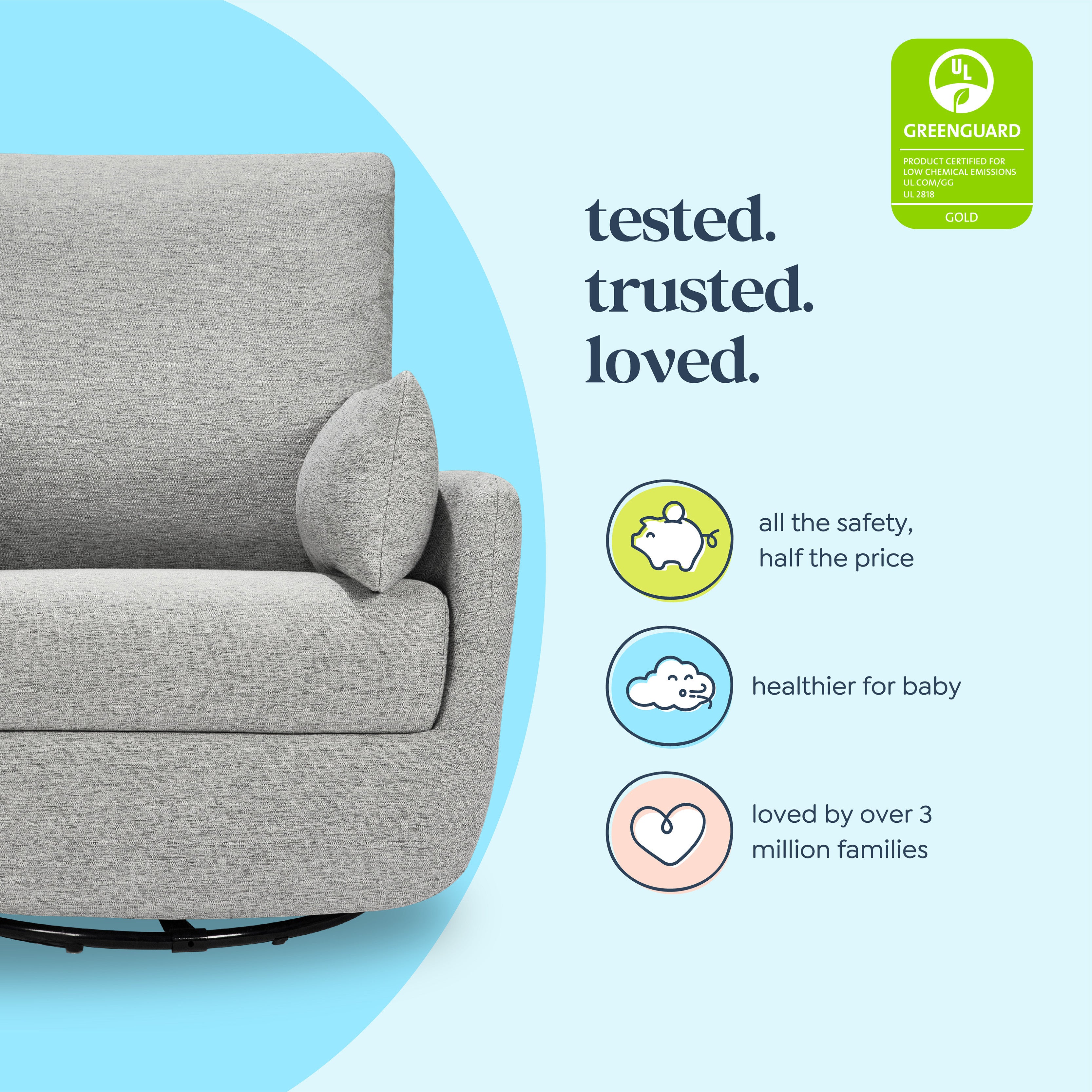 Disney - JUNO DaVinci Juno Swivel Glider – DaVinci Baby