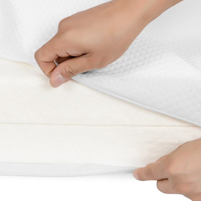 M53114W,DaVinci,Comfort Crib Mattress with Removable Waterproof Knit Cover in White