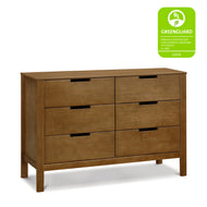 F11926L,Carter's,Colby 6-Drawer Double Dresser in Walnut