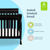 M5501E,DaVinci,Kalani 4-in-1 Convertible Crib in Ebony