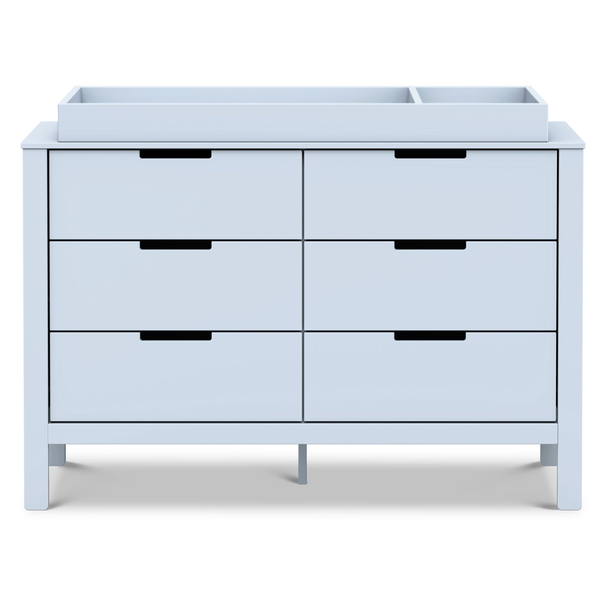 F11926PB,Carter's,Colby 6-Drawer Double Dresser in Powder Blue