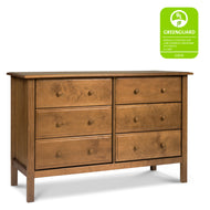 M5966CT,DaVinci,Jayden 6-Drawer Double Wide Dresser In Chestnut