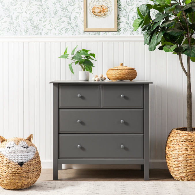 M4355SL,Autumn 4-Drawer Dresser in Slate