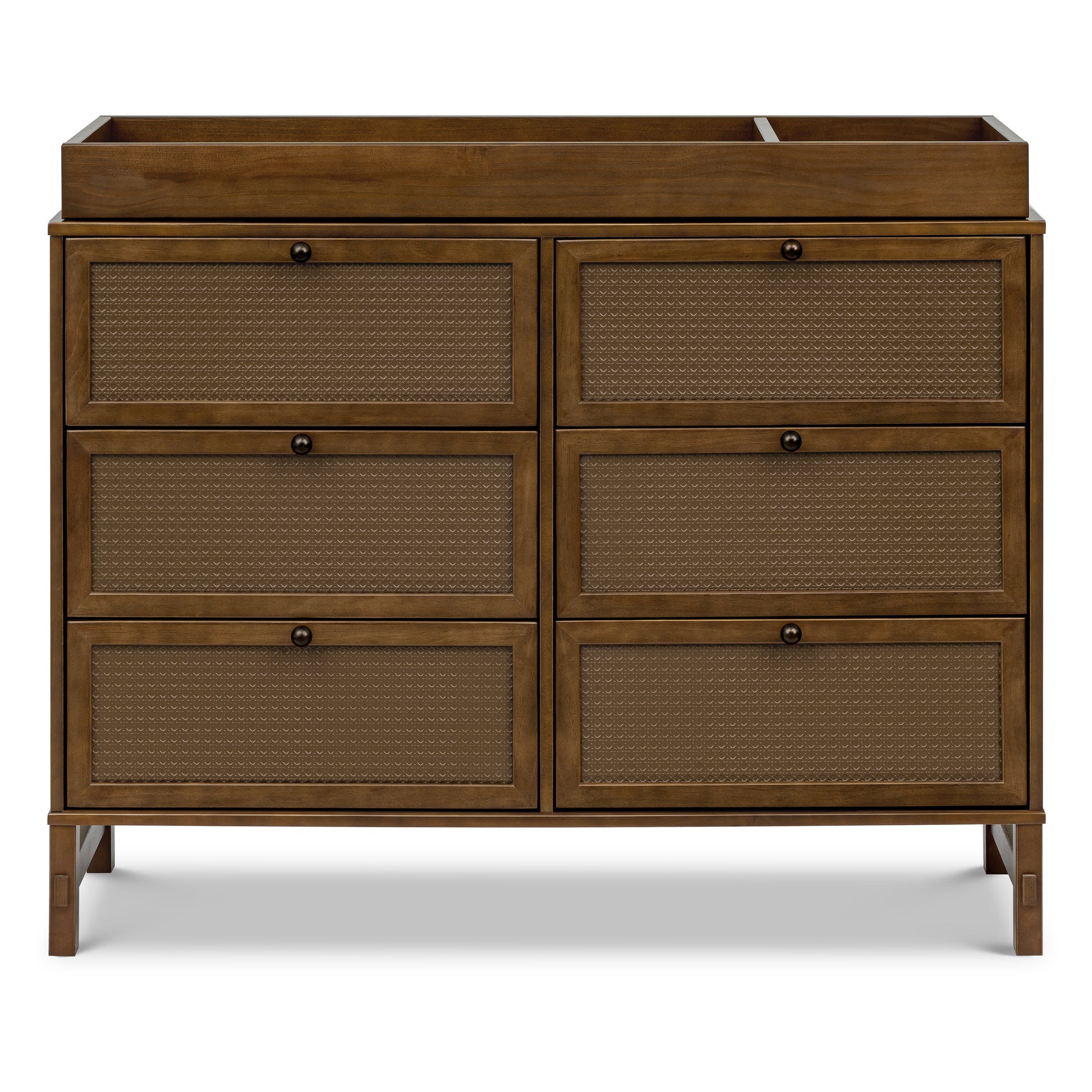 M24926L,DaVinci,Margot 6-Drawer Dresser in Walnut