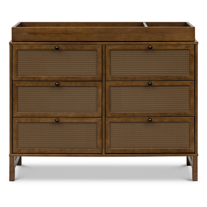 M24926L,DaVinci,Margot 6-Drawer Dresser in Walnut