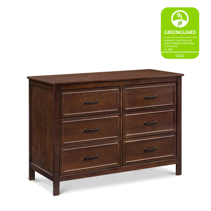 M12826Q,DaVinci,Charlie 6-Drawer Double Dresser in Espresso