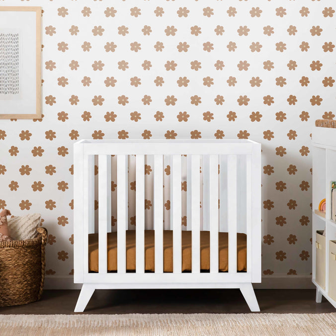 Otto 3-in-1 Convertible Mini Crib with 4