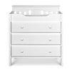 M5925W,DaVinci,Jayden 3-Drawer Changer Dresser In White Finish