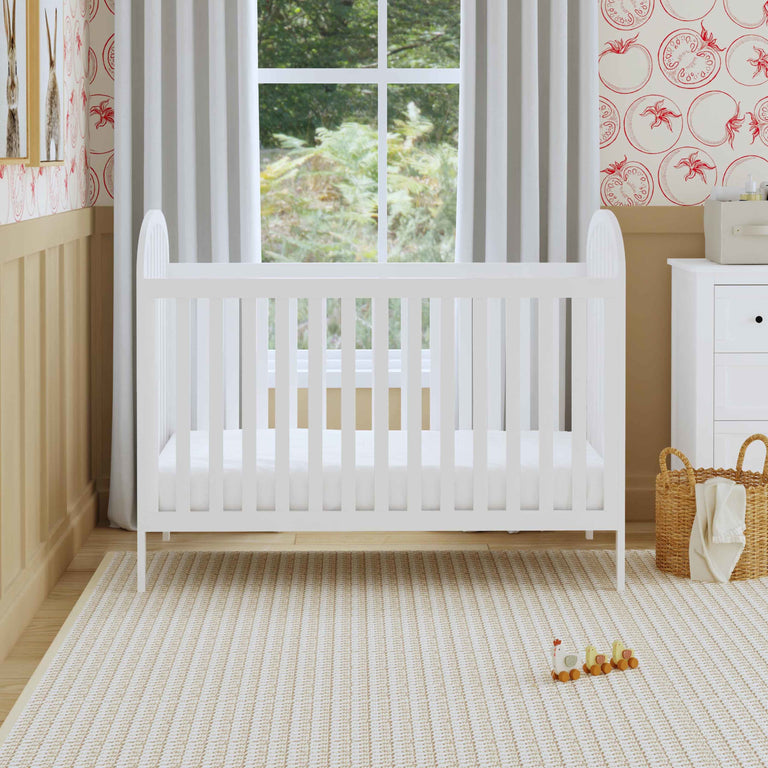 M23901W,DaVinci,Beau 3-in-1 Convertible Crib in White