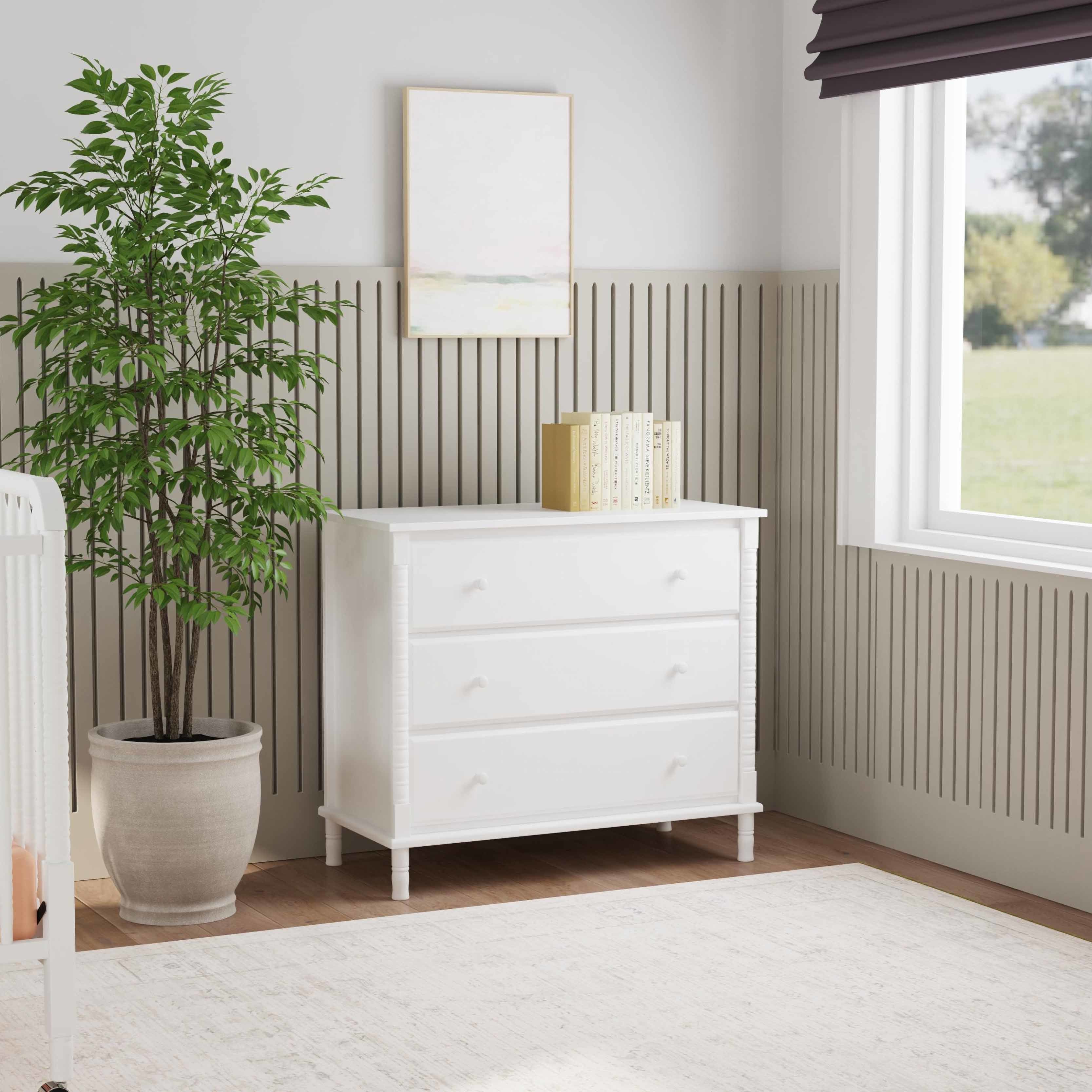 Jenny Lind Spindle 3-Drawer Dresser – DaVinci Baby