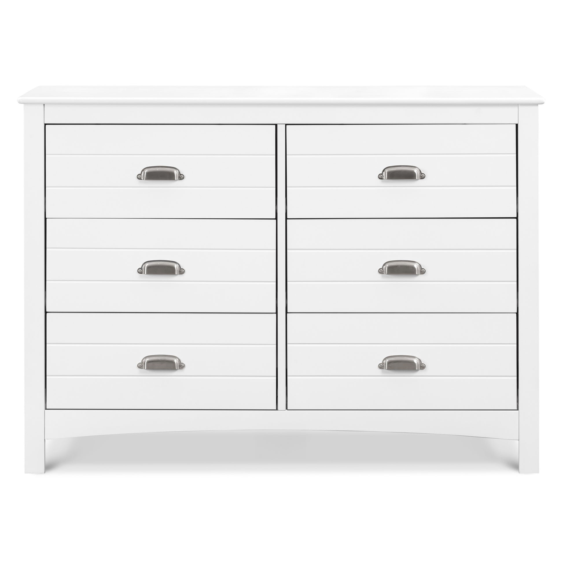 F16906W,Carter's,Nolan 6-Drawer Double Dresser in White
