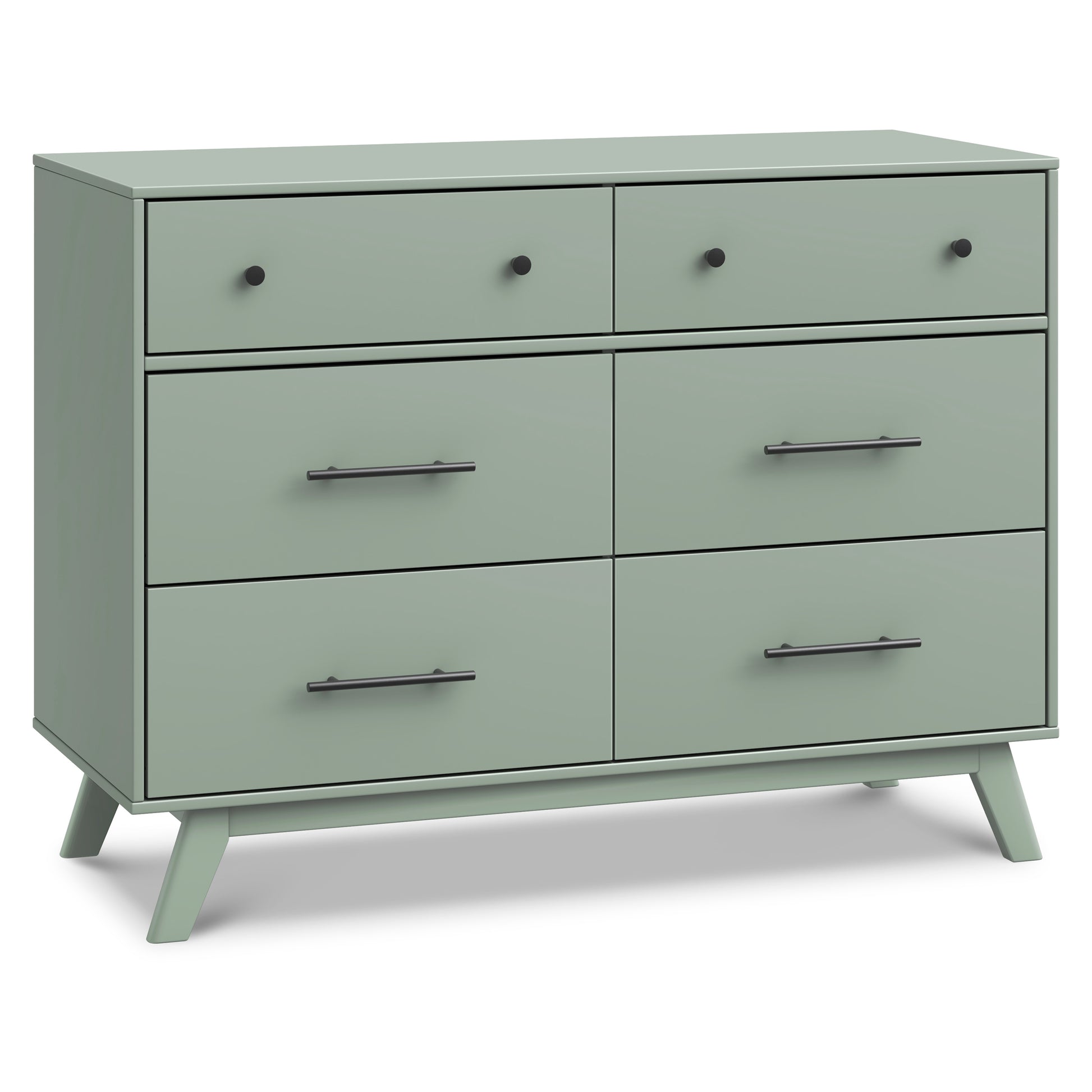 M22526LS,DaVinci,Otto 6-Drawer Dresser in Light Sage