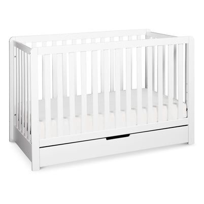 F11951W,Carter's,Colby 4-in-1 Convertible Crib w/ Trundle Drawer in White