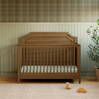 M11441L,DaVinci,Chloe Regency 4-in-1 Convertible Crib in Walnut