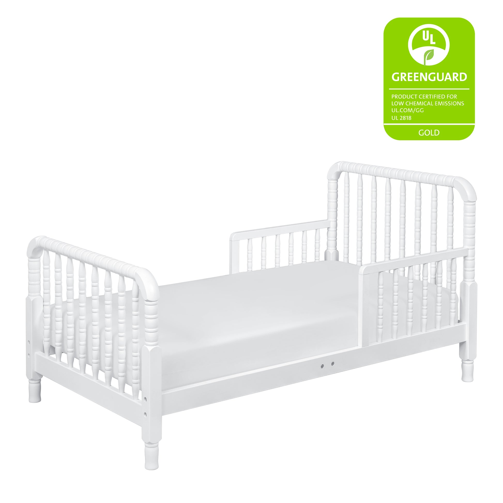 M7390W,DaVinci,Jenny Lind Toddler Bed In White Finish