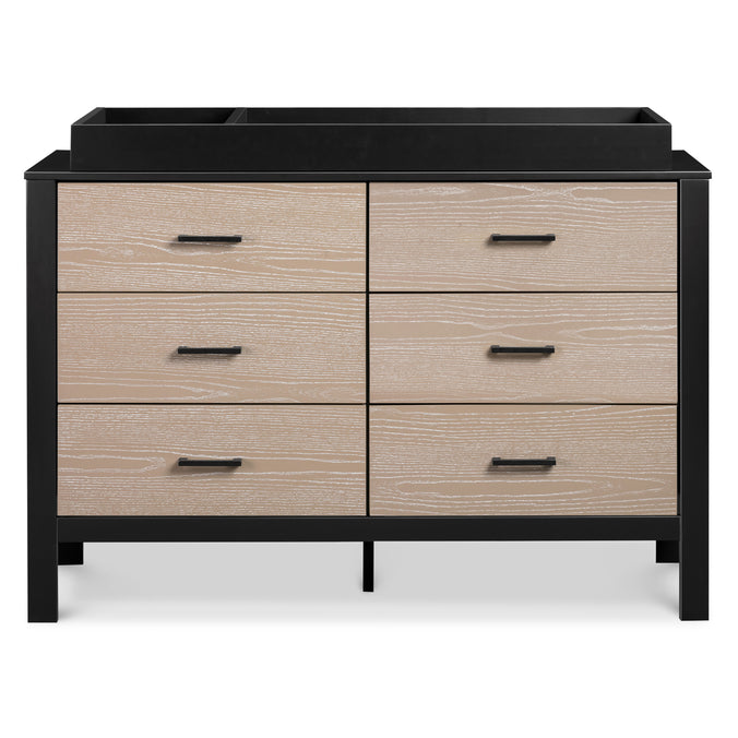 F23226ECWD,Carter's,Radley 6-Drawer Dresser in Ebony & Coastwood