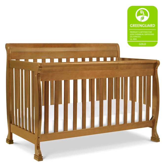 M5501CT,DaVinci,Kalani 4-in-1 Convertible Crib in Chestnut Finish