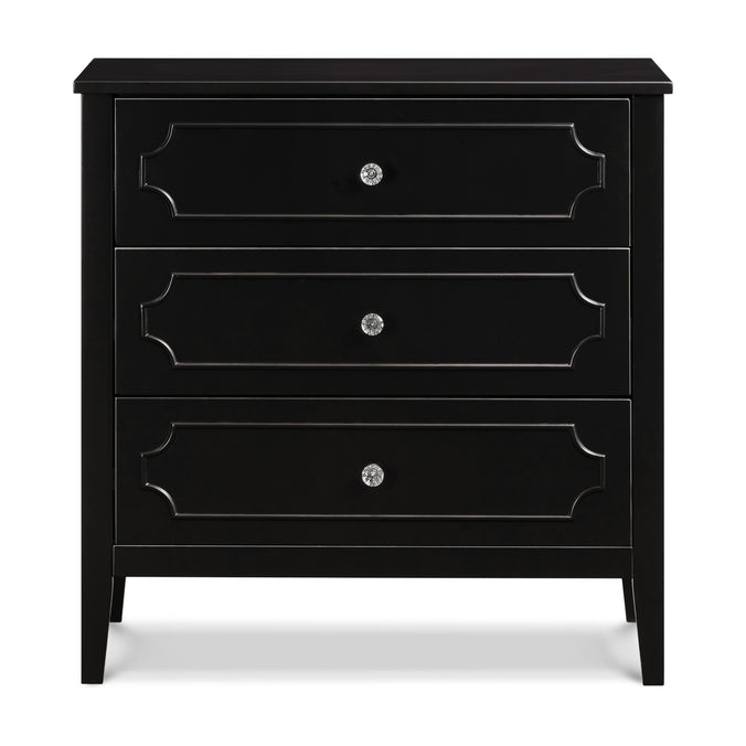 M11423E,DaVinci,Chloe Regency 3-Drawer Dresser in Ebony