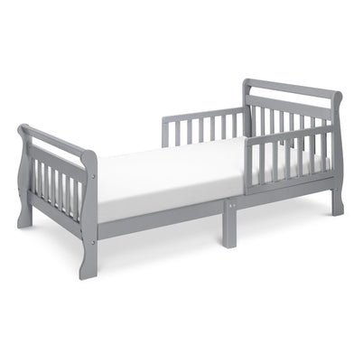 M2990G,DaVinci,Sleigh Toddler Bed in Grey Finish