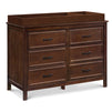 M12826Q,DaVinci,Charlie 6-Drawer Double Dresser in Espresso