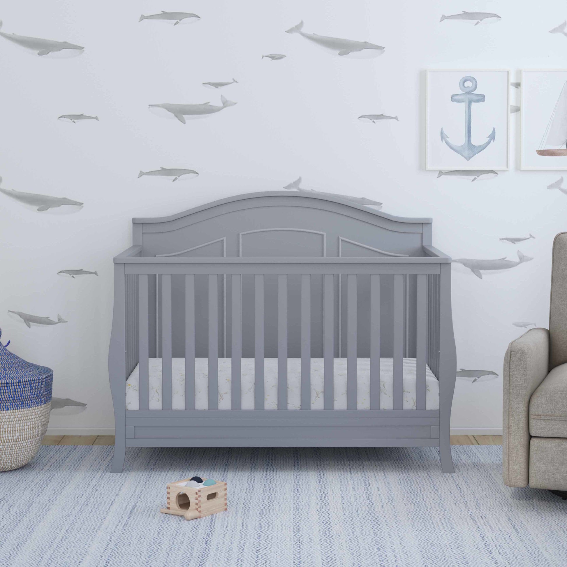 Emmett 4-in-1 Convertible Crib – DaVinci Baby