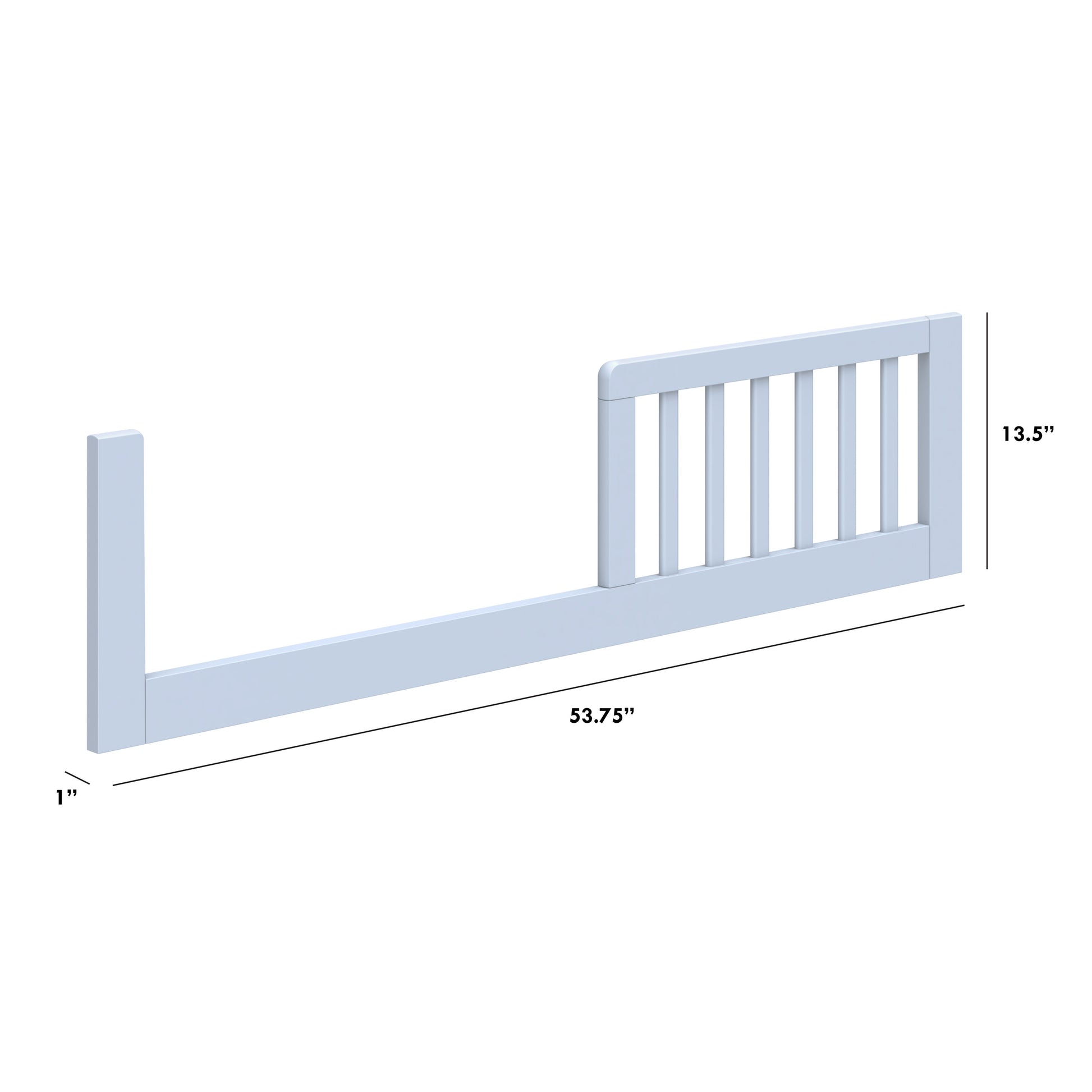 M11999PB,The MDB Family,Toddler Bed Conversion Kit in Powder Blue