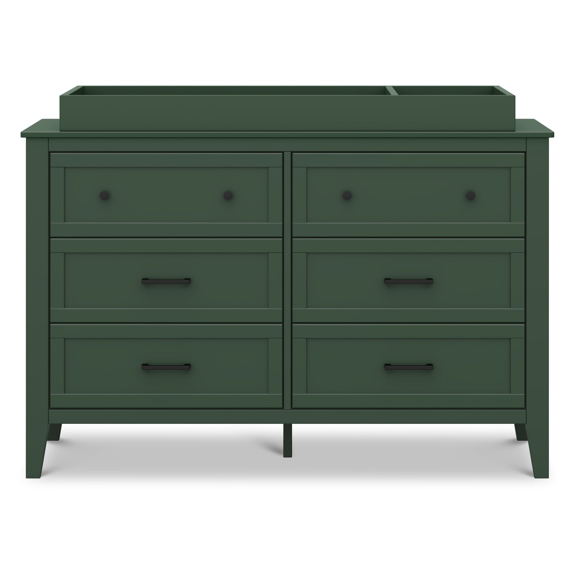 forest green dresser DaVinci Sawyer Farmhouse 6-Drawer Dresser