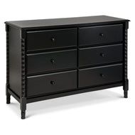 M7326E,DaVinci,Jenny Lind Spindle 6-Drawer Dresser in Ebony