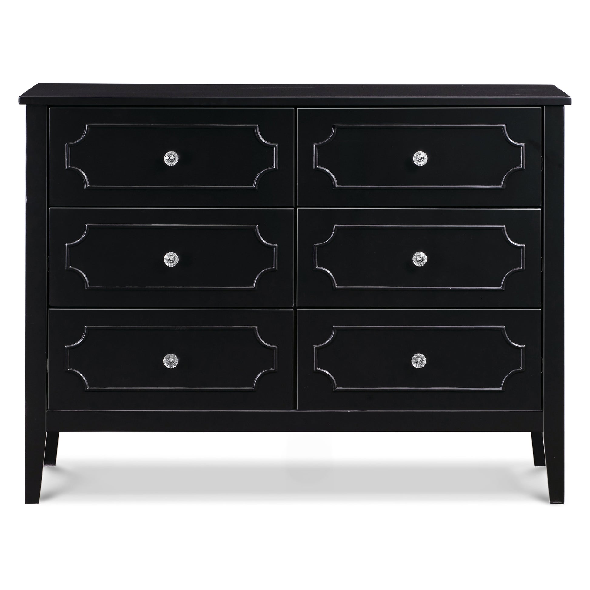 M11426E,DaVinci,Chloe Regency 6-Drawer Dresser in Ebony