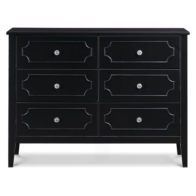 M11426E,DaVinci,Chloe Regency 6-Drawer Dresser in Ebony