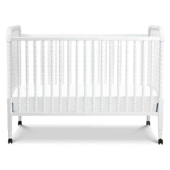 M7391W,DaVinci,Jenny Lind Stationary Crib In White Finish