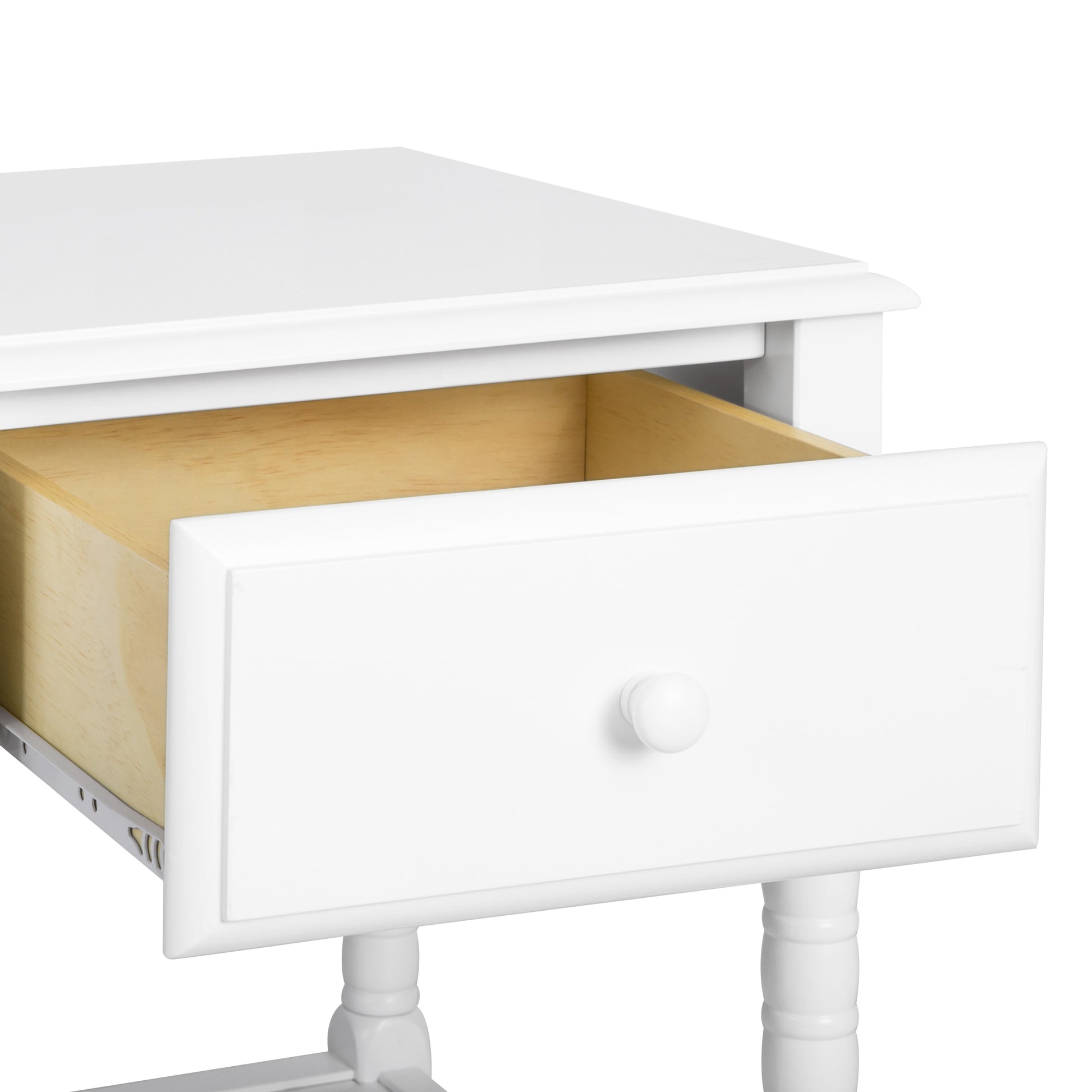 M7360W,DaVinci,Jenny Lind Spindle Nightstand in White