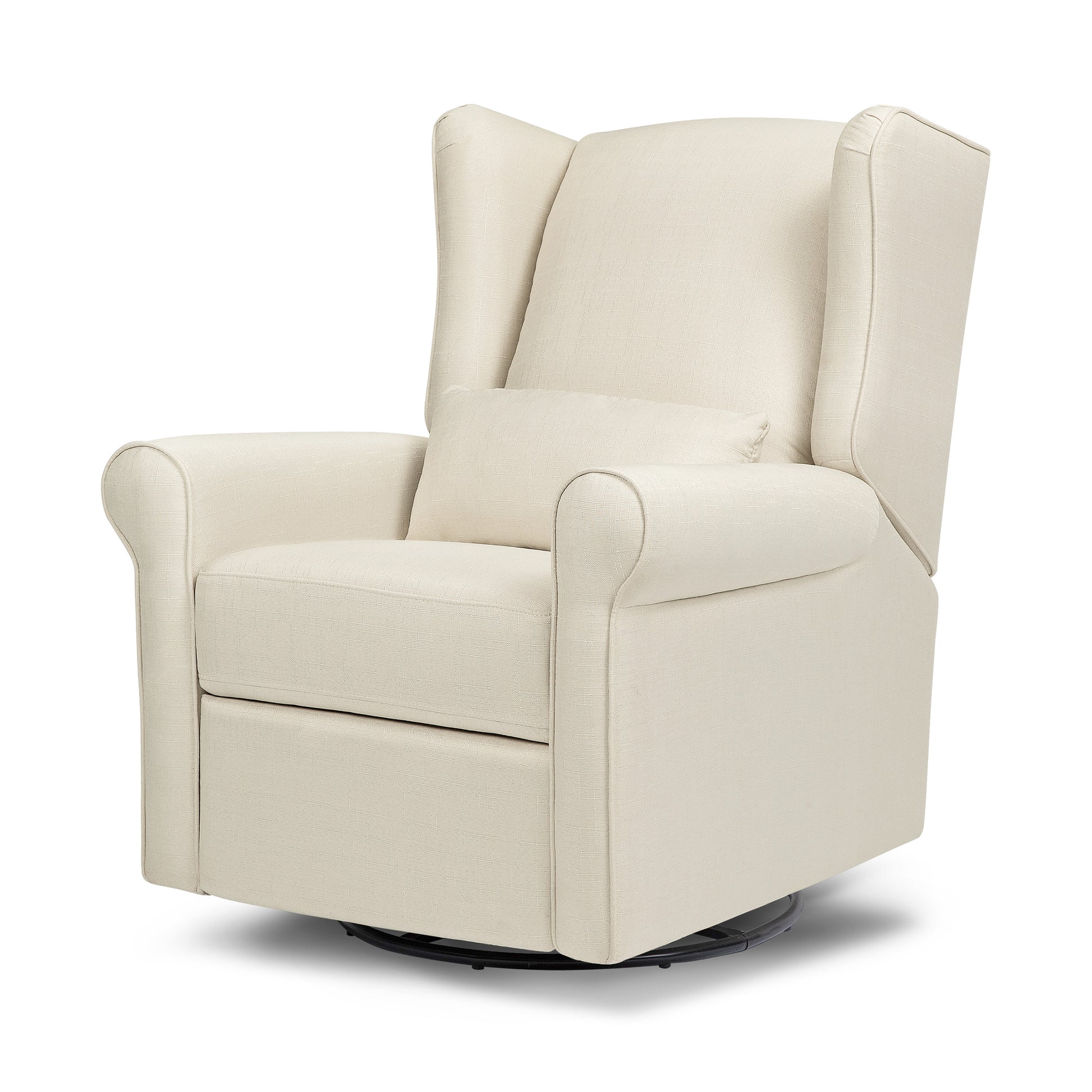 M21887NO,DaVinci,Hayden Recliner and Swivel Glider in Natural Oat