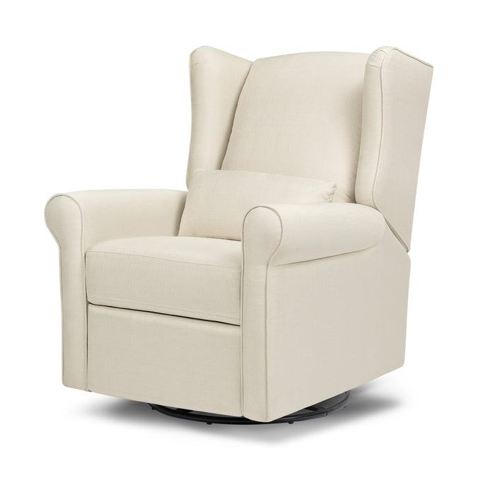 M21887NO,DaVinci,Hayden Recliner and Swivel Glider in Natural Oat