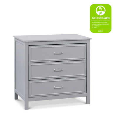 M12823G,DaVinci,Charlie 3-Drawer Dresser in Grey